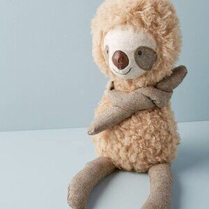 NWT Anthropologie Sly the Sloth Plush
